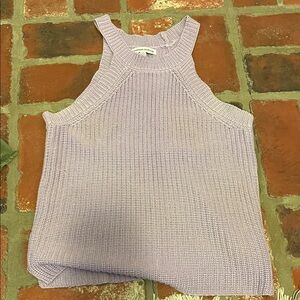 Lavender Knit Tank Top